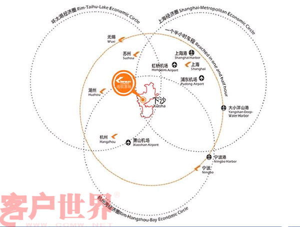 客户世界-浙江连杭服务外包产业基地简介